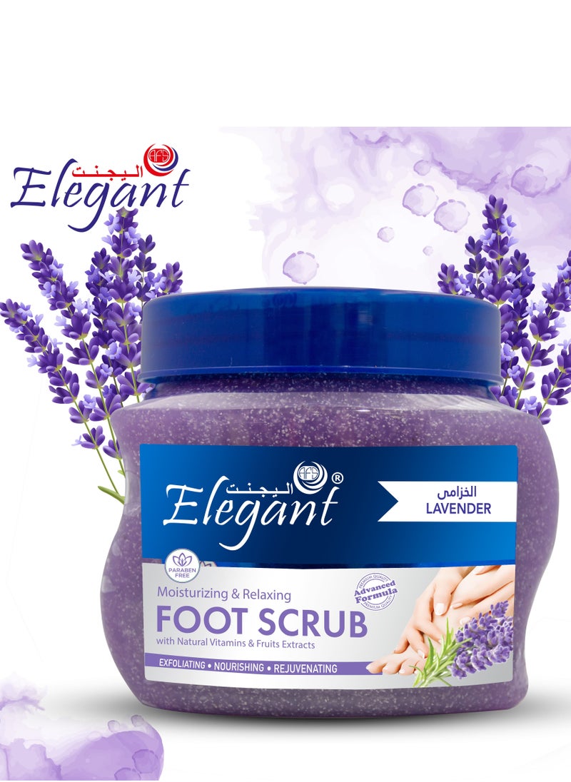 Elegant Lavender Foot Scrub 500ml - pzsku/ZAFDF96E97A4A5BE61A29Z/45/_/1664176521/dc36db51-8427-482e-ba65-e2126b0d1e07