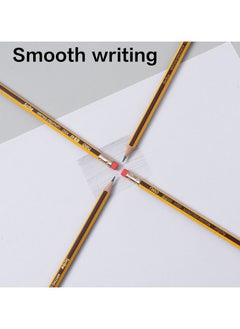 Deli Deli EC004-HB Graphite Pencils, HB, 12 Pcs/Box, Yellow – Ideal for School and Office Writing Tasks  - Image 4