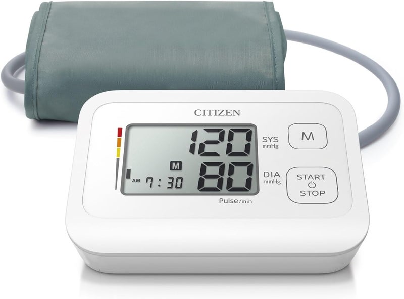 Citizen Digital Blood Pressure Monitors for Arm Easy View Display Blood Pressure Machine with Irregular Heart Monitor and Hypertension Indicator with Extra Large Cuff Arm BP Machine for Home Use - Image 1