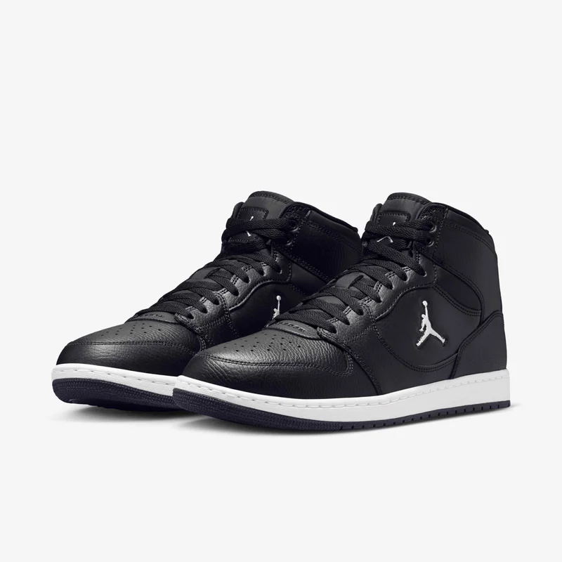 Jordan Black Men's Access Court Mid Shoes for Men | Best Price UAE