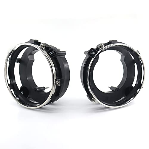 RJSPHH LH & RH Headlight Bulb Brackets Buckets For 1997-2006 Jeep Wrangler Part Number 110383 110384 - Image 1