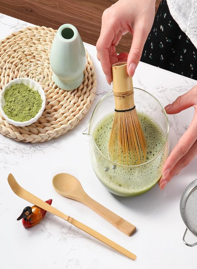 Supvox® Matcha Tea Set, Traditional Matcha Tool Kit with Bamboo Whisk, Scoop & Scraper, Japanese Matcha Accessories for Preparing Frothy Green Tea - Image 5