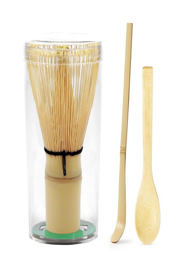 Supvox® Matcha Tea Set, Traditional Matcha Tool Kit with Bamboo Whisk, Scoop & Scraper, Japanese Matcha Accessories for Preparing Frothy Green Tea - Image 1