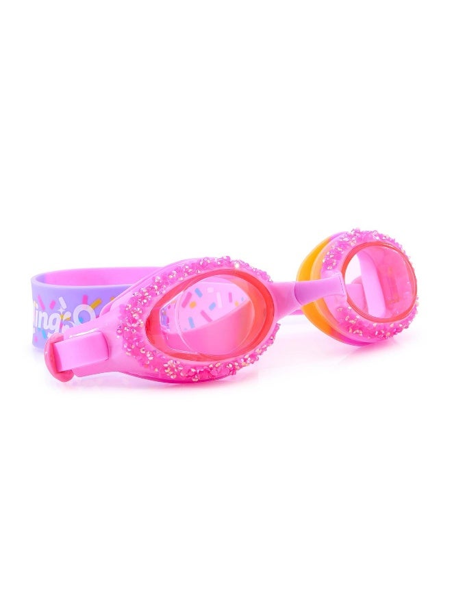 Bling2O نظارات السباحة بلينغ2و كريستال روك كاندي باللون الوردي - Image 2