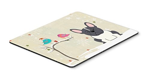 Caroline's Treasures BB2484MP Between Friends French Bulldog - Black and White Mouse Pad, Hot Pad or Trivet for Home Office Gaming Working Computers Laptop Mouse Mat,Washable Large - Image 3