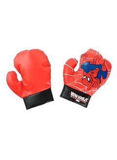 Generic 50 CM Spiderman Punching Bag with Gloves for Kids Interaction Spiderman Boxing Set  - Image 2