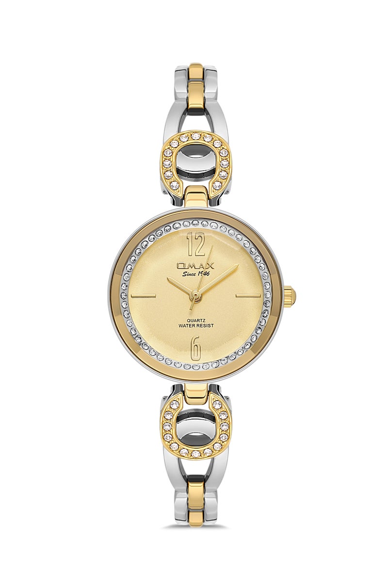 OMAX Women’s Wrist-Watch | Analog | Stainless Steel Band | Elegant Design - Image 1