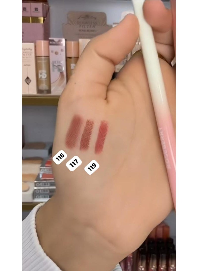 روز بيري قلم تحديد الشفاه بولد بوستر – تركيبة تعزز الامتلاء وثبات طويل – لمسة مطفية وتحديد دقيق- 116 - Image 2