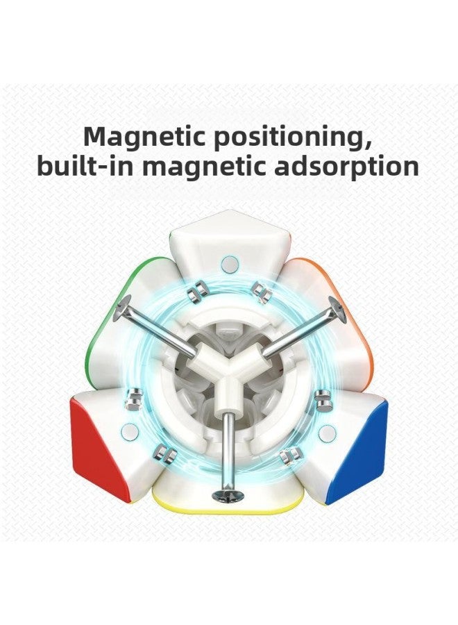 [Magic Cube] Magic Circle Culture RS Oblique Magic Cube Magnetic Special Color Children's Toys For Special Competition-Color:RS Oblique Magnetic Suspension Version [color]]  - Image 5