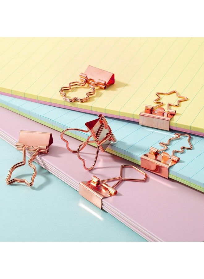 مستر. بين - مشابك ملفات لطيفة، 18 قطعة، 6 أنماط، مشابك ملفات متوسطة الحجم، مشابك ملفات صغيرة، مشابك لوازم مكتبية، مشابك ورق لطيفة، مشابك ملفات صغيرة، مشبك ملفات، مشابك صغيرة، مشابك ملفات صغيرة 3/4 بوصة - Image 4