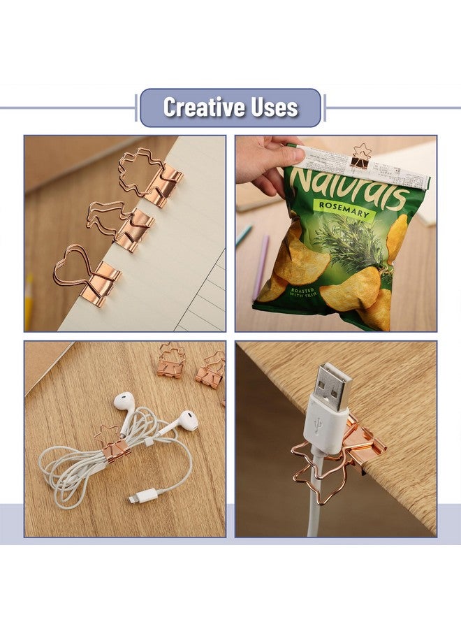 مستر. بين - مشابك ملفات لطيفة، 18 قطعة، 6 أنماط، مشابك ملفات متوسطة الحجم، مشابك ملفات صغيرة، مشابك لوازم مكتبية، مشابك ورق لطيفة، مشابك ملفات صغيرة، مشبك ملفات، مشابك صغيرة، مشابك ملفات صغيرة 3/4 بوصة - Image 5