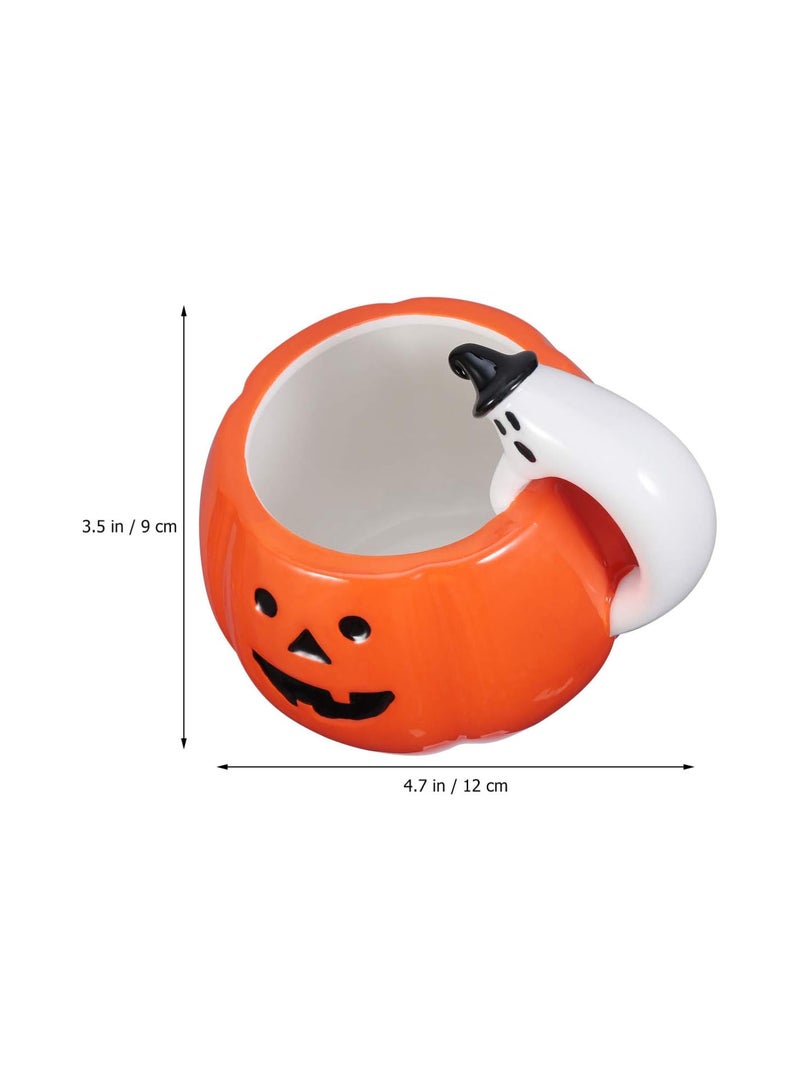 GGOOT 1pc Ceramic Mug Halloween Mug Creative Stylistic Fashionable Festival Pumpkin Coffee Cup for Coffee Home - Image 3
