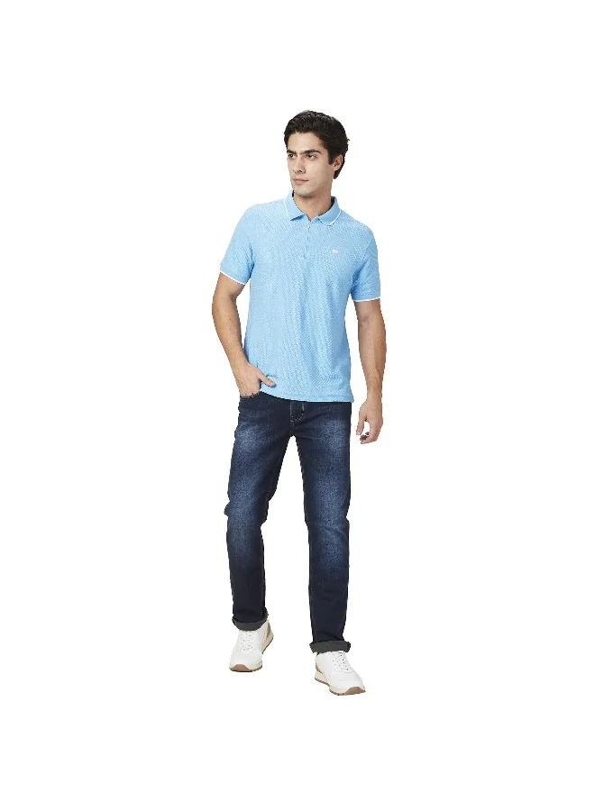 بيينغ هيومان Mens Dark Tone Straight Fit Denims