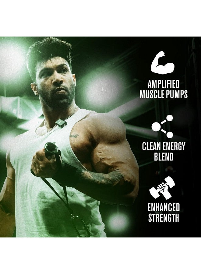 Jacked Factory NITROSURGE Pre Workout Supplement - Endless Energy, Instant Strength Gains, Clear Focus, Intense Pumps - NO Booster & Powerful Preworkout Energy Powder - 30 Servings, Green Apple - Image 2