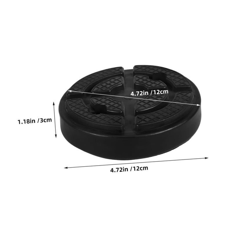 Rv Jack Pads Replacement 2 Pack Sturdy Rubber Thick Wear Resistant Design - Image 3