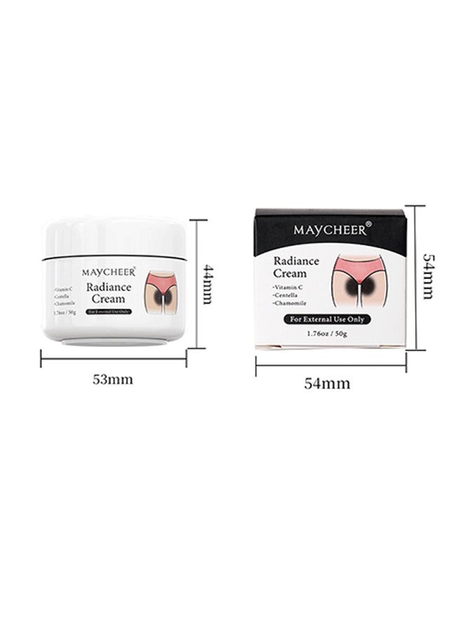 MAYCHEER Radiance Cream -Vitamin C Centella Chamomile Dark Spot Corrector Cream - Underarm, Neck, Armpit, Knees, Elbows, Private Areas, Intimate Areas - Upgraded Formula, Instant Result 50g - Image 5