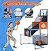 VROGTIK 2 in 1 Basketball Arcade Game Soccer Goal for Kids Adjustable Kid Basketball Hoop with 6 Balls and Pump Indoor Outdoor Games for Kid Toys for 312 Year Old Kids Birthday Gifts for Boys Girls - Image 4