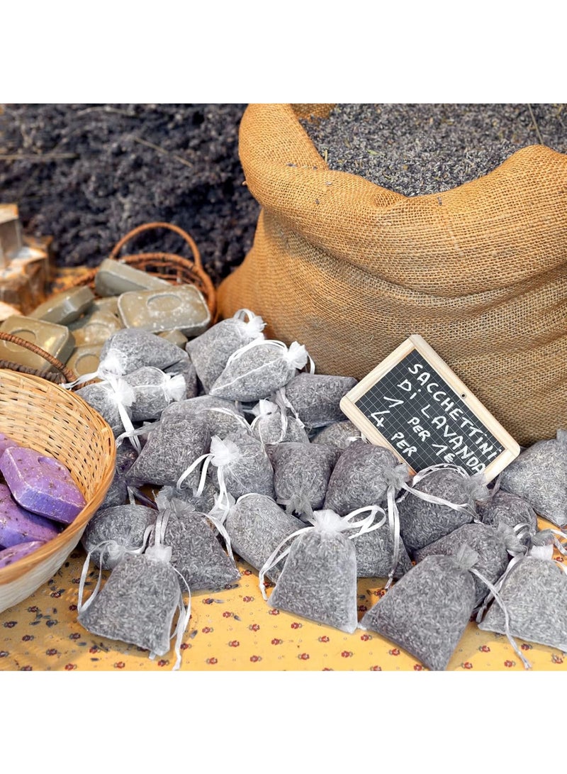 Zikra 50 قطعة أكياس أورجانزا كبيرة بيضاء، 12 × 16 بوصة أكياس هدايا بشريط سحب، أكياس هدايا شبكية، كيس مجوهرات، كيس هدايا لحفلات الزفاف، كيس عرض عينة زجاجة حلوى - Image 3