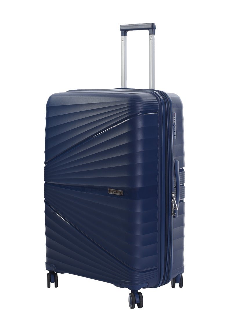 Crossland - CROSSLAND 3 Pcs.Set of Unbreakable Trolley Luggage With TSA Lock, Double Expandable Zipper and 4 Silent Move Spinners Wheels - Image 1