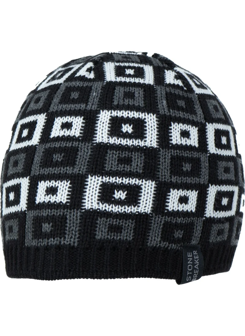 Oppland Men's Winter Thick Beanie Cotton Carlo Model Keeps Warm Flexible Windproof Comfortable Design