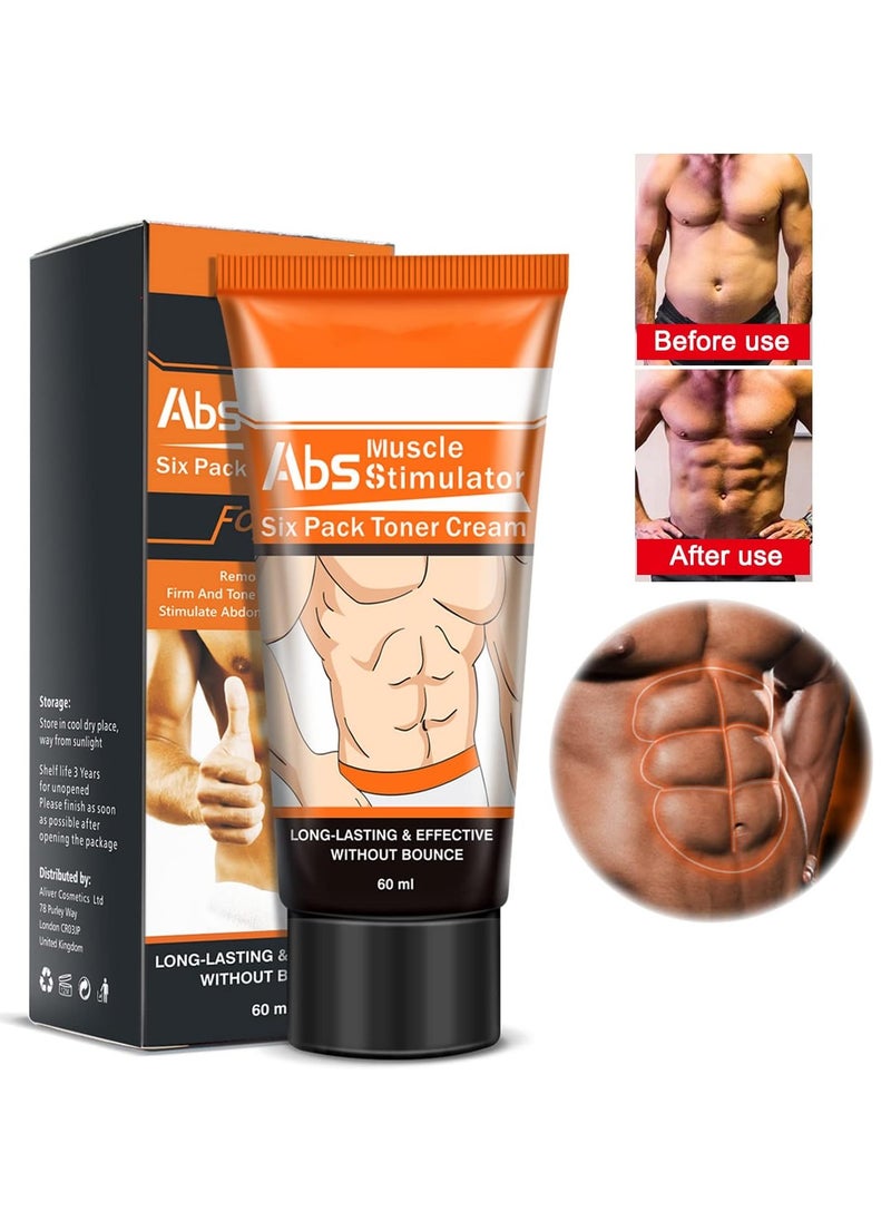 West&Month Six Pack Abs Muscle Stimulator Cream Cellulite Removal Fat Burner Slimming Cream Building ABS Muscle  - Image 1