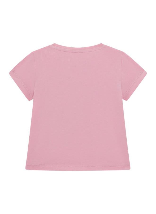 GUESS Kids Printed Crew Neck T-Shirt  - Image 2