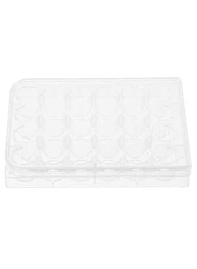 24 Well Cell Culture Plate 2 Pack With Lid Deep and Shallow Well Tissue Culture Tray - Image 1