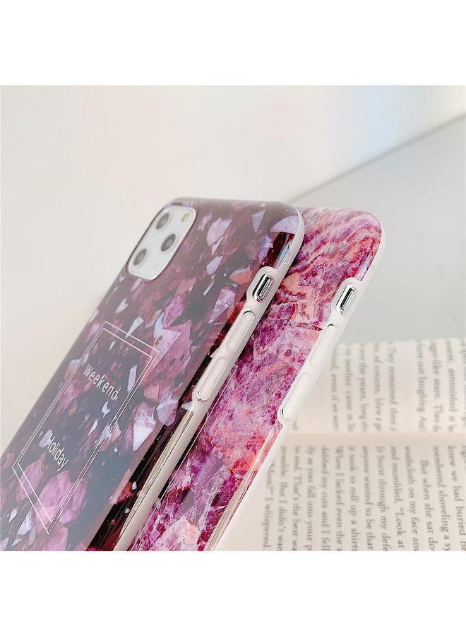 اس-توب جراب هاتف محمول من مادة TPU ناعمة رخامية IMD لهاتف iPhone 12 mini - Image 4