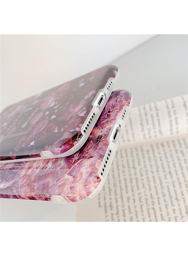 اس-توب جراب هاتف محمول من مادة TPU ناعمة رخامية IMD لهاتف iPhone 12 mini - Image 5