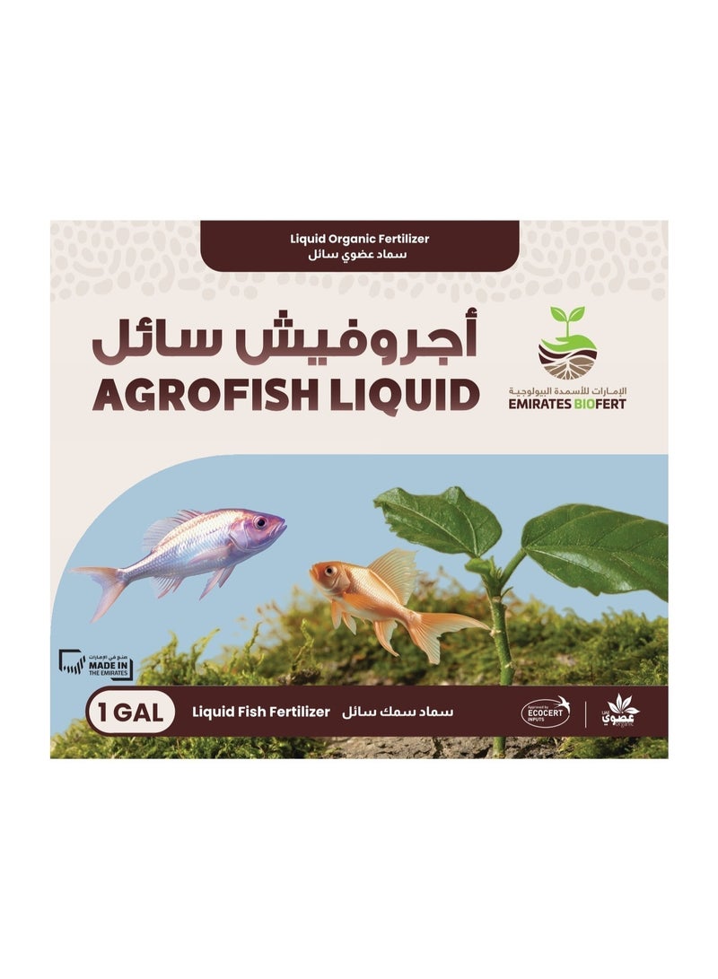 EMIRATES BIOFERT AGROFISH LIQUID Organic Fertlizer - Image 1