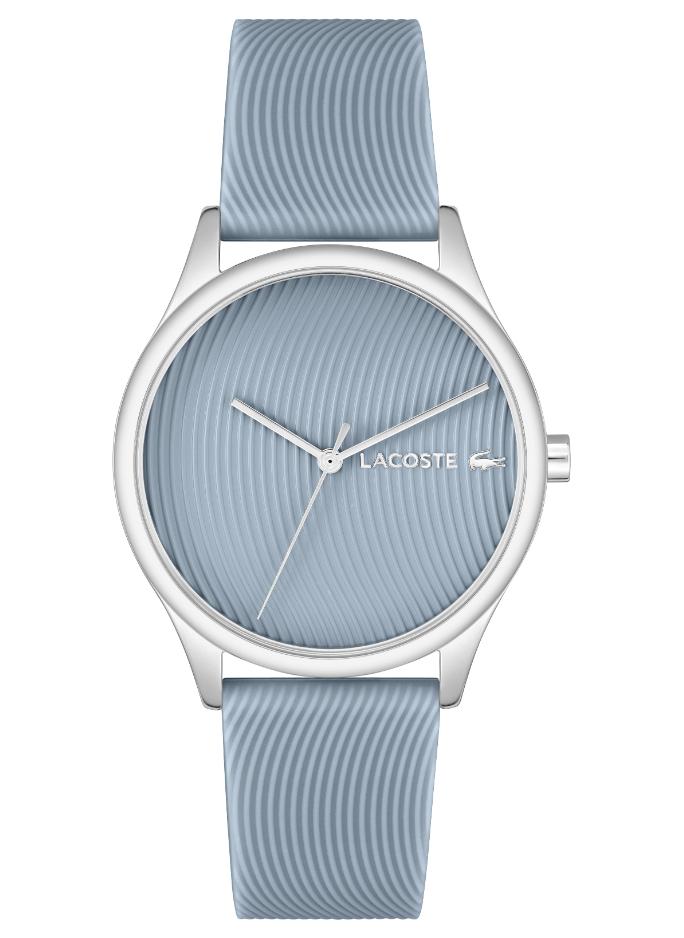 LACOSTE ساعة نسائية دائرية أنالوج بعلبة زرقاء - 2001352 - Image 1