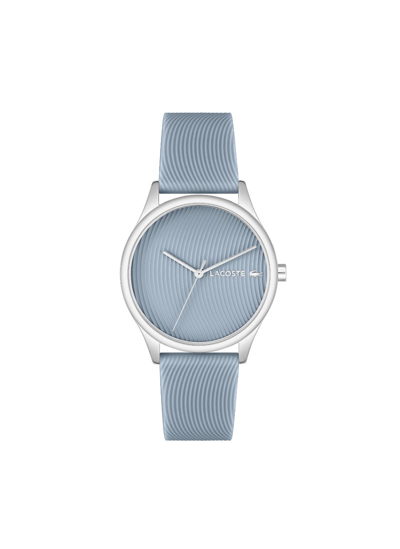 LACOSTE Round Analog Women's Blue Case Watch - 2001352  - Image 1