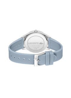 LACOSTE ساعة نسائية دائرية أنالوج بعلبة زرقاء - 2001352  - Image 3