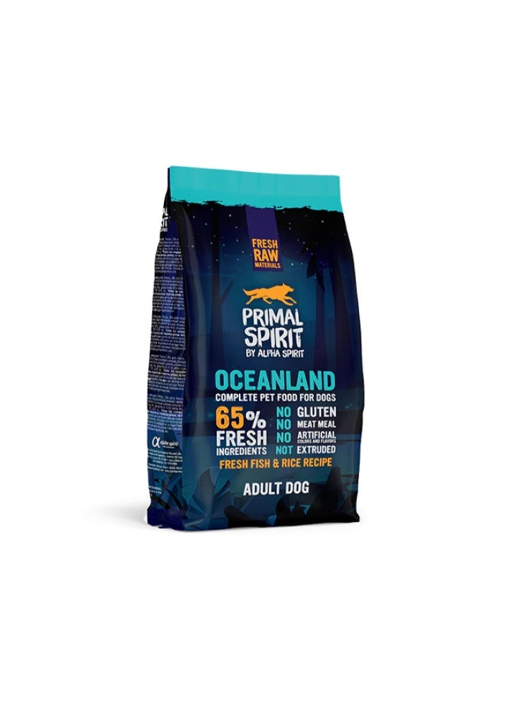 Alpha Spirit Primal 65% Oceanland Dog Food 1 kg