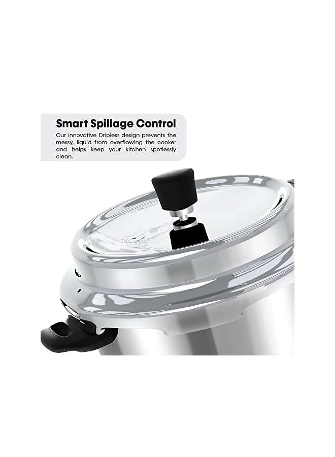 Impex DELIGHT 7 Aluminium Pressure Cooker with Dripless series - Image 2