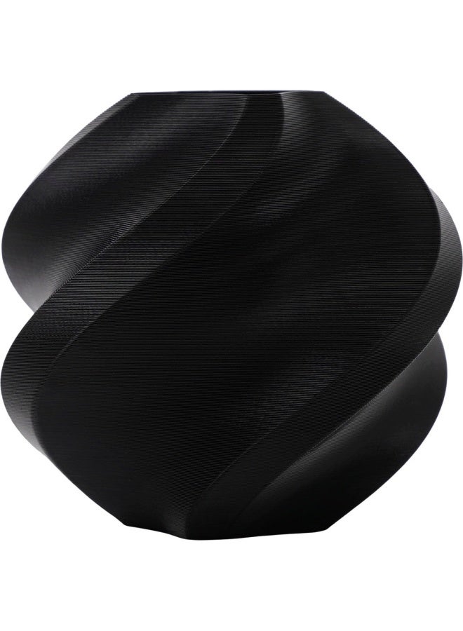 بامبو لاب Bambu Lab 3D Printer Filament PLA Basic-Black- with Bambu Reusable Spool Black - Image 2
