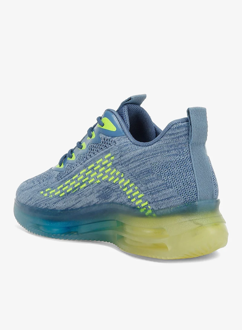London Rag  Chunky Flyknit Men's Sneakers in Blue for Men | Best Price UAE
