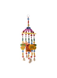 EtsiBitsi EtsiBitsi Religious Signs Beechwood Wind Chime Multicolour 