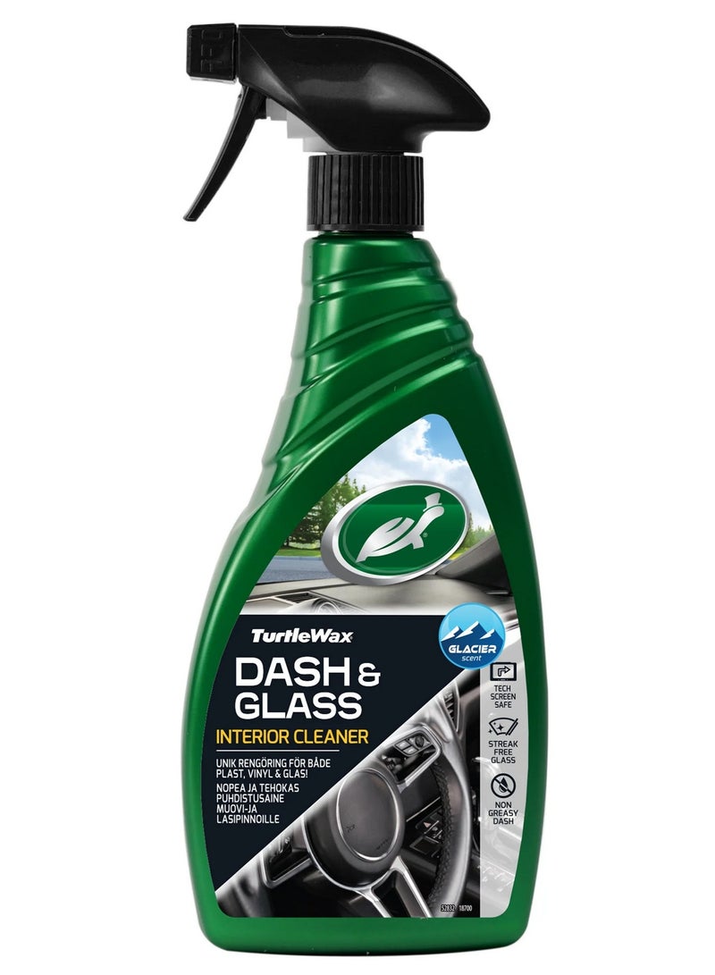 Turtle wax Dash & Glass Caribbean Crush Scent Interior Detailer Streak-Free Glass Quick & Easy 680 ML - Image 1