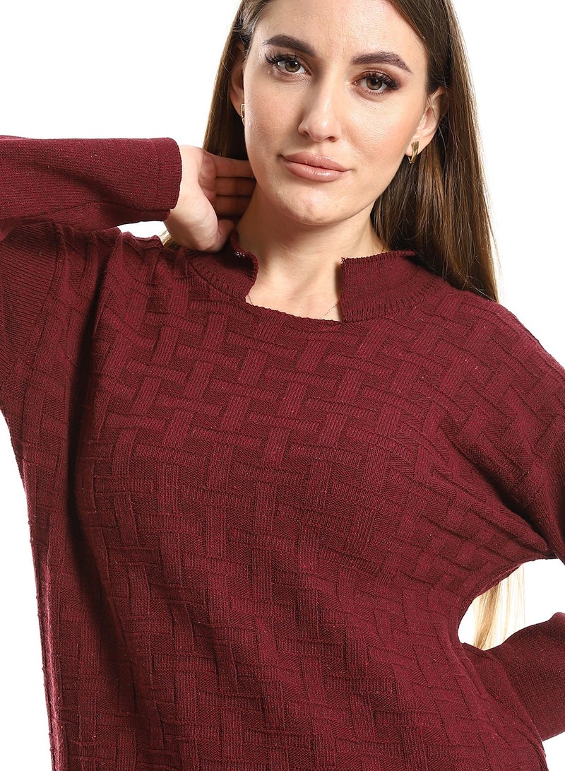 Caesar WomenCasual Wool Short Dress - Image 3