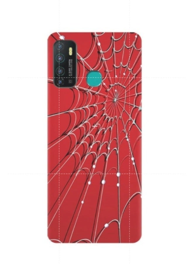 غطاء حماية واق لهاتف إنفينيكس هوت 9 أحمر