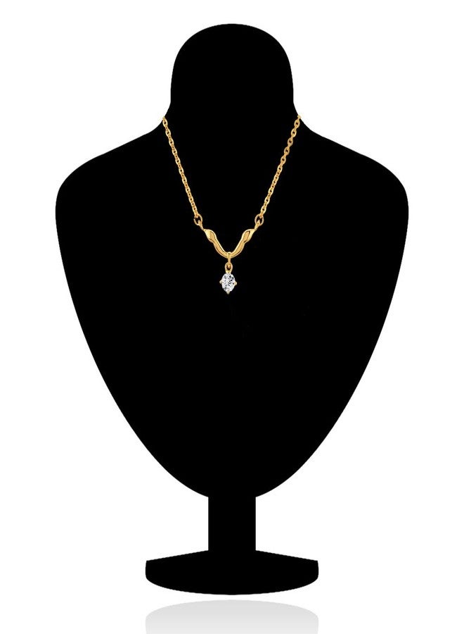 Mahi Gold Plated Albatross Pendant for Women PS1105041G - Image 2