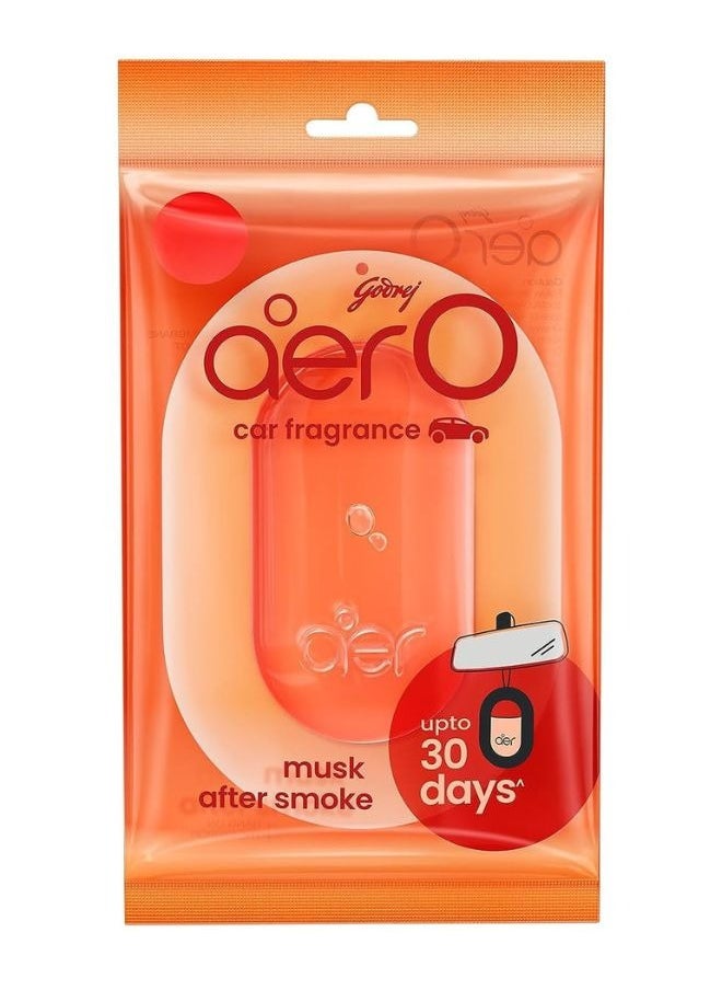 Godrej Aer O Musk After Smoke Car Air Freshener Gel  - Image 2