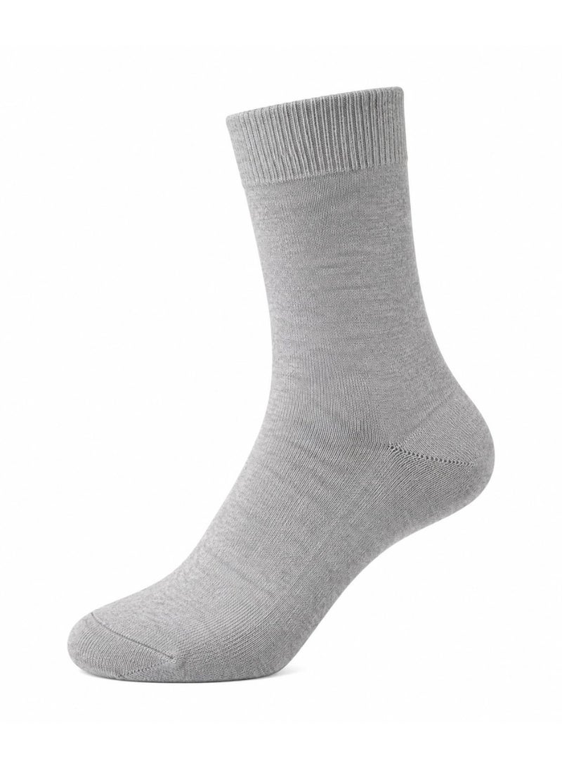 Nileton Men’s Classic Cotton Socks – Pack of 3 – Soft Breathable Mid-Calf Dress, Casual & Classic Socks for Men Everyday Wear - Image 3