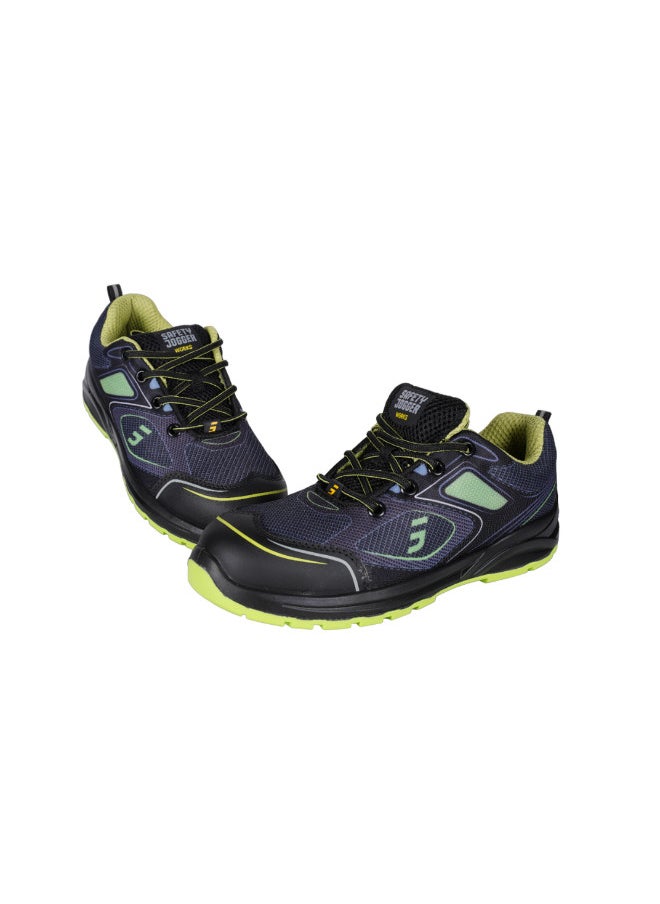 SAFETY JOGGER - 189-46 Safety Jogger Mens Casual Shoes CADOR S1P Green - Image 1