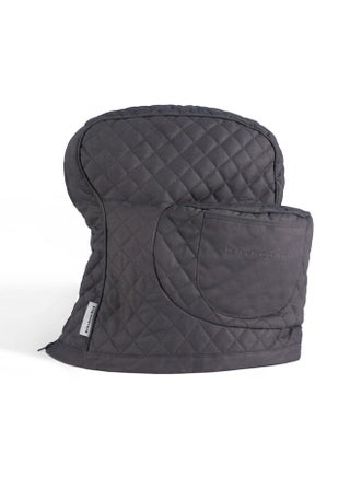 KITCHENAID Fitted Tilt-Head Stand Mixer Cover with Storage Pocket, Quilted 100% Cotton,14.4"x18"x10", Charcoal Grey - pzsku/ZAFE23540138311D391F5Z/45/1750946789/902ac6fd-b26d-47d4-ae1b-280dbda8285c