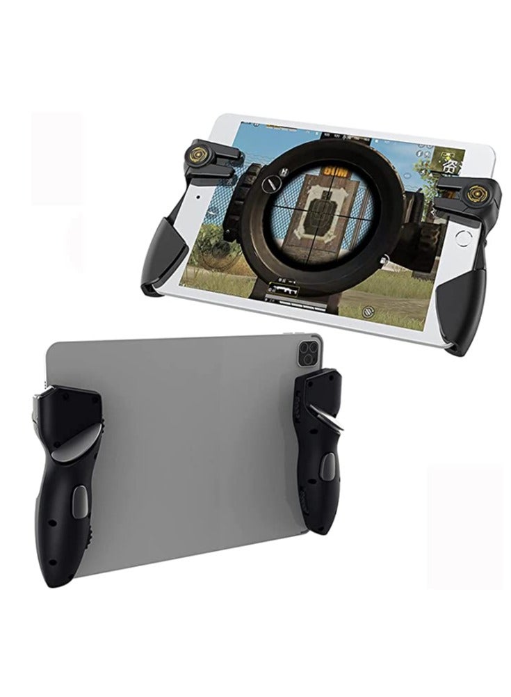 Tablet Game Joystick Trigger Handle 6 Finger L1 R1 Shooter Fire Aim on Controller Fits for iPad Android Tablet PUBG Game Accessories - Image 2
