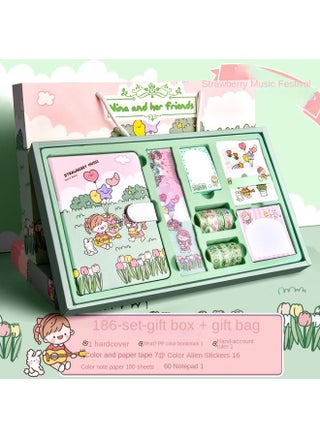 [Strawberry Music Festival] 186-piece Gift Box Gift Bag