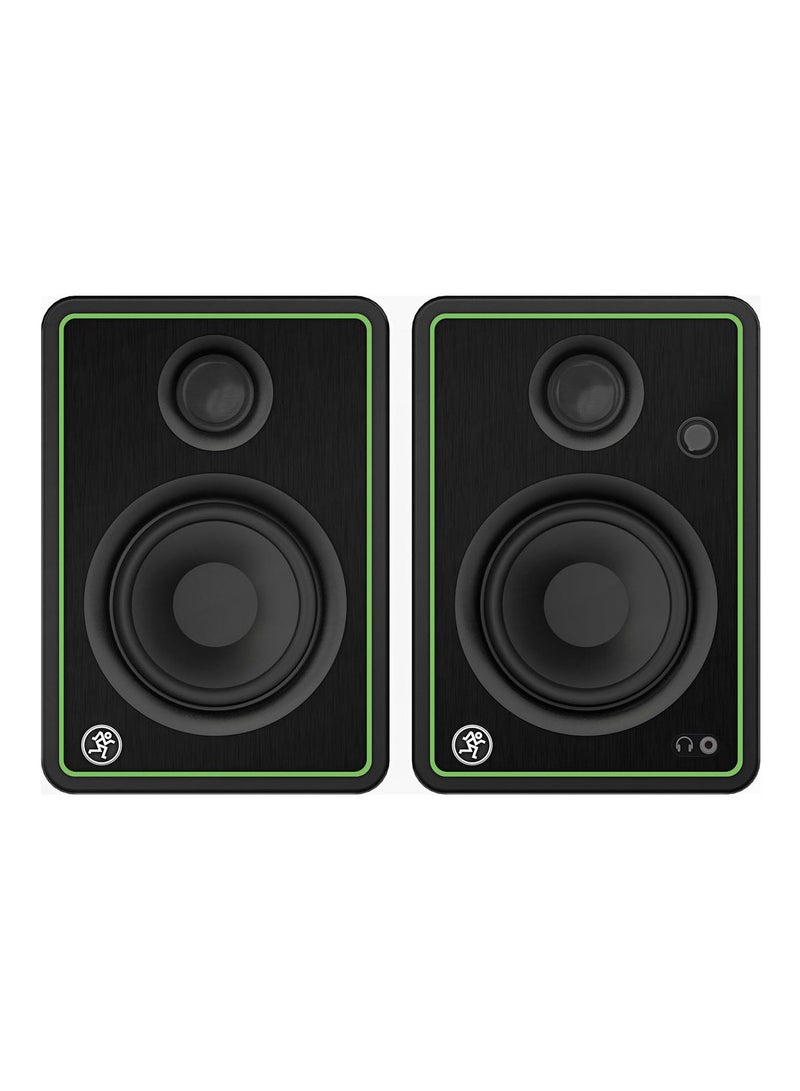 Mackie 4" Active Studio Monitor, with 1/4" TRS and RCA Inputs, and Bluetooth (Pair) - Image 2