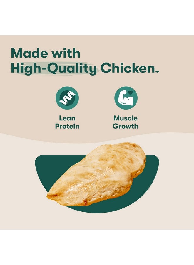 جينكس بسكويت جينكس المصنوع من مرق عظام الدجاج المخبوز في الفرن، مقرمش، طبيعي بالكامل، غني بالأطعمة الفائقة مع لحم البقر الحقيقي واليقطين والتوت الأزرق، 16 أونصة، عبوة من 4 قطع - Image 3